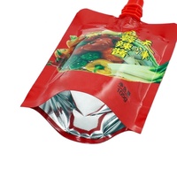 Suojiacheng-sacs imprimés personnalisés, fabrication de petits sachets de pâte de tomate sur pied, emballage ketchup, pochette à bec