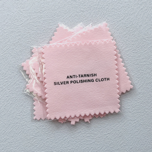 Anti Tarnish Silver Jewelry Cleaner Silver Polishing Cloth With Paper <b>Envelope</b> Packing - Product Image 5