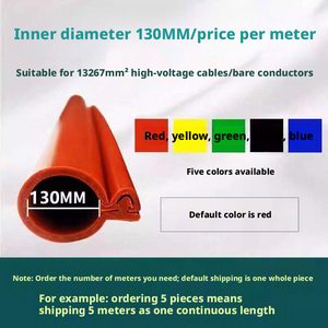 Cubierta Aislante de Silicona Profesional para Cables, Resistente al Agua y a los Rayos UV, para Redes Eléctricas, Ferrocarriles y <span class=keywords><strong>Metro</strong></span> - Product Image 4