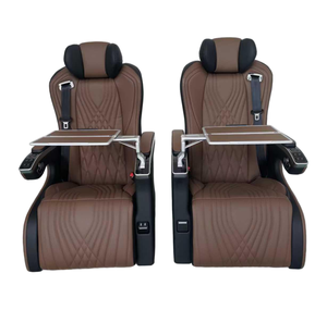 Accessoires intérieurs de luxe pour <span class=keywords><strong>fourgon</strong></span> avec sièges VIP inclinables, dotés d'une table pliable, pour sièges capitaine Mercedes-Benz GLS450 - Product Image 1