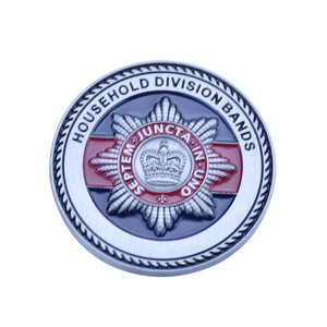 Antiguo d g reg f d i997 collar de acero inoxidable de la policía de florida desafío moneda - Product Image 5