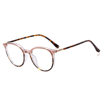 MS 97738 2024 Nouvelles lunettes de vue pour femmes en TR90+Métal, anti-lumière bleue, design coloré et tendance, logo personnalisé