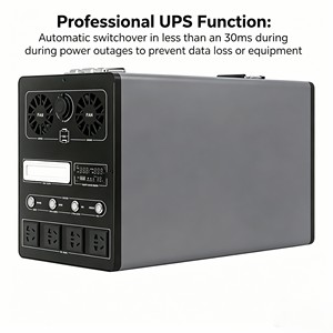 Estación de Energía Portátil de 2000Wh y 1000W con Batería MPPT, Onda Sinusoidal Pura, Multifuncional, para Casa, Camping, Coche, Exteriores, Integrada - Product Image 4
