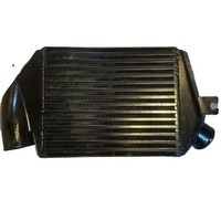 Intercooler en aluminium à montage supérieur, barre et plaque, 360x260x100mm pour WRX S4 EJ20 2015-2021, rétrofit/amélioration