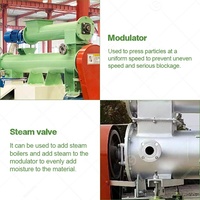 Granulateur industriel pour aliments pour oiseaux et bovins Machine de fabrication de granulés d'aliments pour animaux de petit poulet en Australie