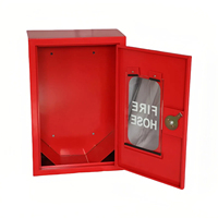 Armoire d'équipement de lutte contre les incendies à double porte de haute qualité avec enrouleur de tuyau et extincteur