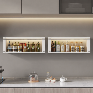 Bestselling New Kitchen Carbon Steel <strong>Cupboard</strong> Storage Cabinet No Drill Kitchen Wall <strong>Spice</strong> Storage <strong>Rack</strong> - Product Image 5