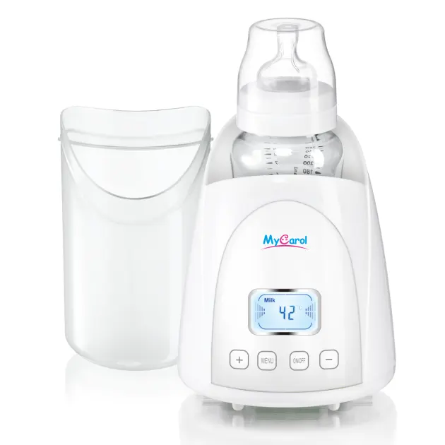 Electric portable milk warmer sterilizer LCD display digital baby food bottle heater quick baby bottle warmer