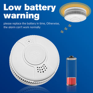 בודק אזעקת עשן פוטואלקטרי נייד עצמאי En 14604 סוללת גלאי עשן אלחוטי ל-10 שנים - Product Image 6