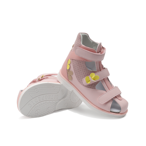 Princepard Sandalias Ortopédicas de Verano para Niña en Rosa de Moda con Suela Thomas y Soporte de Arco para Corrección de Pie Plano y Pie Zambo - Product Image 4