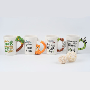 Customized Creative Printed 3D Animal <strong>Owl</strong> Design Travel Cup <strong>Coffee</strong> Ceramic <strong>Mugs</strong> - Product Image 4