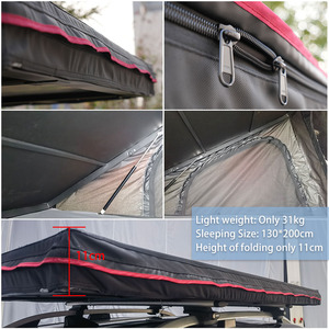 Tente de toit Soft Shell Technitop 4X4 hors route bon marché de Chine vente en gros de toit légère - Product Image 5