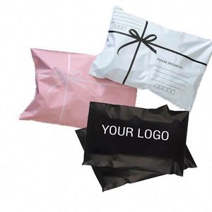 Sacs d'expédition écologiques personnalisables en polyéthylène pour courrier et colis - Product Image 4