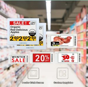 E-ink ekran paneli 3.5 pouces affichage d'étiquette de prix pour bijoux Solution de vente au détail intelligente Bt sans fil wifi ESL étiquette d'étagère électronique - Product Image 1