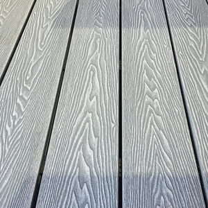WPC Decking Board Revêtement de <span class=keywords><strong>sol</strong></span> antidérapant avec évacuation d'eau Revêtement de <span class=keywords><strong>sol</strong></span> <span class=keywords><strong>pour</strong></span> allées extérieures Backyard Garden DIY Exterior Decks - Product Image 2
