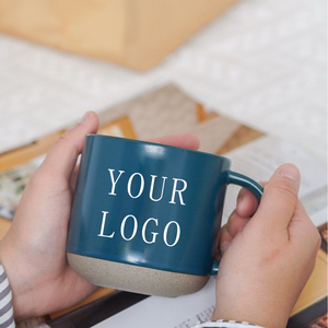 Venta al por mayor de fábrica, taza de agua de cerveza de cerámica moteada personalizada, grabada con láser taza de café, juegos de tazas de <span class=keywords><strong>regalo</strong></span> para el día de la madre y el padre - Product Image 1