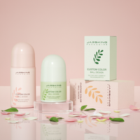 Flacon de déodorant pour soins de la peau en plastique vide de luxe Greenyard Zhejiang 30 ml/60 ml à bille, logo personnalisé, impression sérigraphique, matériau PP