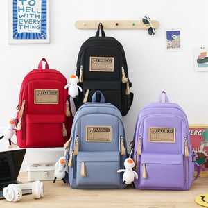 Sac à dos Oxford 600D imperméable et tendance pour étudiantes du <span class=keywords><strong>collège</strong></span> et du lycée, grande capacité, double bandoulière - Product Image 2
