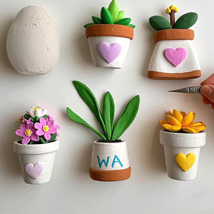 Ensemble d'argile à modeler durcissable à l'air, entrez dans le monde de l'argile, personnalisez votre logo, jouet promotionnel - Product Image 3