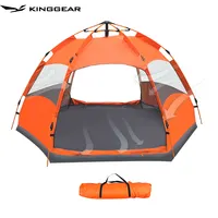 Automatische Camping Tent 3-5 Persoon Familie Tent Dubbele Laag Instant Set Up Draagbare Backpacken Tent Voor Wandelen Reizen