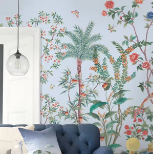 Moderno lujo naturaleza paisaje botánico Floral Animal pared arte murales papel tapiz 3D diseño <span class=keywords><strong>Interior</strong></span> Papier Peint <span class=keywords><strong>Mural</strong></span> <span class=keywords><strong>pintura</strong></span> - Product Image 2