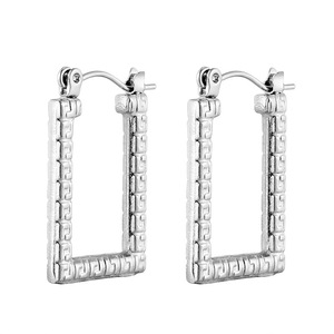 2024 Fancy Large Hoop Trending Earrings <strong>Gold</strong> Filled Ball <strong>Bird</strong> <strong>Nest</strong> Earrings Party Classy Stainless Steel Earrings for Girls - Product Image 2