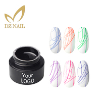 Vernis Gel araignée UV lumineux, matière première de haute qualité, vernis à ongles en Gel organique à tremper