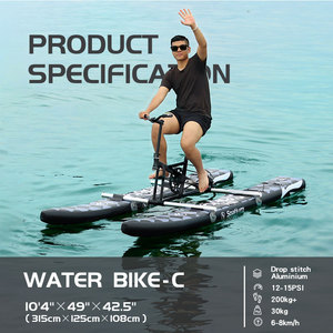 Spatium 2026新コレクション卸売折りたたみ式ポンツーンインフレータブルシーバイク水上自転車ペダロボートバイク（ウォータースポーツ用） - Product Image 2