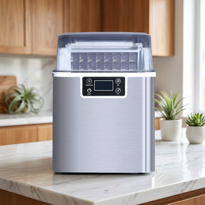 Máquina de Hielo Compacta para el Hogar, Autolimpiante, Producción Rápida de Hielo, Mini Máquina de Hielo, Venta al Por Mayor, OEM - Product Image 1