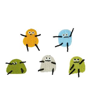 En stock Mini patch brodé petite personnalité thermocollant petite taille pour chapeau, vêtements, sac - Product Image 3