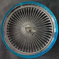 Jantes en fil d'acier FWD à roues avant motrices, couleur or, 15, 17, 20, 22 pouces, pour Chevrolet Impala, Caprice, Cadillac DeVille, Buick Regal
