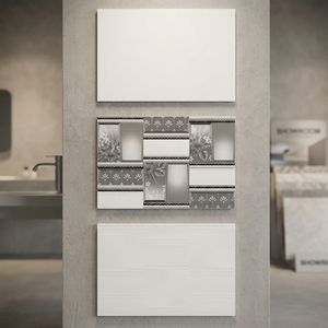 3D Art Designer Ceramic Wall Tiles 300x450mm Digital Printed Glazed Decoration for Showrooms Interiors - Product Image 5