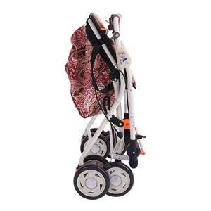 Caddie de courses pliable et portable pour personnes âgées, 4 roues, avec siège, pour les courses - Product Image 2