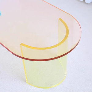 <span class=keywords><strong>Table</strong></span> <span class=keywords><strong>basse</strong></span> <span class=keywords><strong>en</strong></span> acrylique Meubles <span class=keywords><strong>de</strong></span> <span class=keywords><strong>salon</strong></span> <span class=keywords><strong>Table</strong></span> centrale ovale dégradée <span class=keywords><strong>Table</strong></span> à thé <span class=keywords><strong>en</strong></span> <span class=keywords><strong>plexiglas</strong></span> - Product Image 5