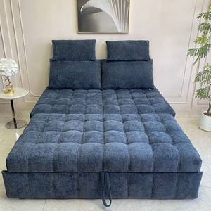 Sofá Cama Multifuncional Plegable y Extensible, Diseño Cuadrado para Espacios Pequeños, Adultos, Niños y Ancianos - Product Image 2