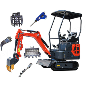 Mini excavadora EPA Euro 5, bomba hidráulica de 1,5 toneladas, máquina china de construcción y trabajo agrícola, Motor de cilindro hidráulico Eaton - Product Image 1
