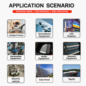 Водонепроницаемый 24 В до 12 В 3А DC-DC преобразователь шаговый модуль адаптер питания для домашнего использования для автомобиля/грузовика/мотора/лодки/электровелосипеда/мониторинга - Product Image 3
