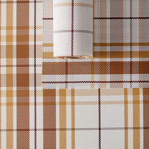 Salvamanteles minimalista japonés cuadrado, anti-quemaduras, aislante del calor, para uso en cocina y comedor, diseño naranja y rojo - Product Image 3