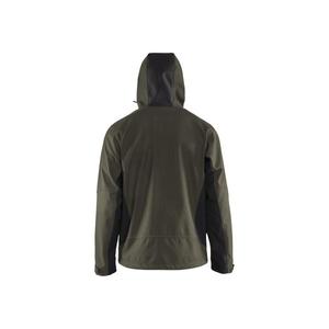 BLAKLADER - 4753251645994XL Chaqueta softshell con capucha Verde Oliva oscuro/Negro-EAN 7330509689240 CHAQUETAS DE TRABAJO - Product Image 5
