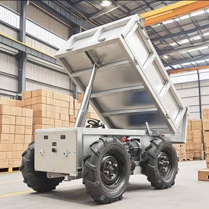 Véhicule de <span class=keywords><strong>transport</strong></span> tout-terrain électrique sur chenilles pour fermes et vergers, UTV ATV 4x4, mini-dumper remorque, direct usine |   <span class=keywords><strong>Recrutement</strong></span> de concessionnaires - Product Image 6