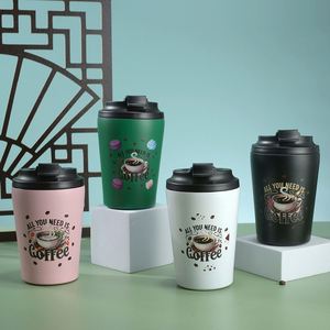 Vaso Térmico de Acero Inoxidable con Aislamiento de Doble Pared para Café, con Logotipo Personalizado, Mantiene Bebidas Frías o Calientes, Forma de Molde, Regalo para el Hogar - Product Image 2