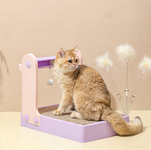 アヒル型猫用爪とぎ＆ベッド兼用猫おもちゃ-家庭用ペット用品卸売猫用品 - Product Image 2