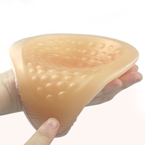 Prothèse mammaire réaliste en silicone pour mastectomie, massage dorsal, forme spirale et goutte d'eau, couleur beige, poids net 420g - Product Image 5