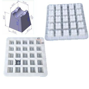 Molde espaciador de bloques de cemento, 1 de <span class=keywords><strong>3</strong></span> bloques de cemento, a buen precio - Product Image 1