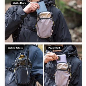 Pyes hikeman đa chức <span class=keywords><strong>n</strong></span>ăng thể thao ngoài trời Eo Túi Dali ngựa chiế<span class=keywords><strong>n</strong></span> thuật chạy Phụ kiệ<span class=keywords><strong>n</strong></span> túi điệ<span class=keywords><strong>n</strong></span> thoại di động Polyester Túi - Product Image 4