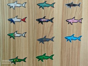 25新款BLNIEECE Paul & Shark定制PVC防水卡通贴纸厂家批发手机装饰材料 - Product Image 6