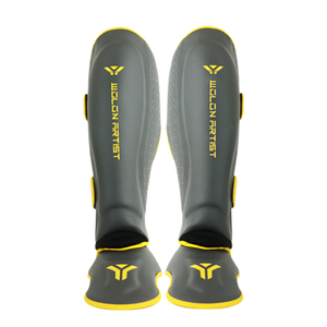 Protecteur de coup de pied personnalisé Wolon de haute qualité adapté aux protège-<span class=keywords><strong>tibias</strong></span> 3D d'entraînement Muay <span class=keywords><strong>Thai</strong></span> - Product Image 3