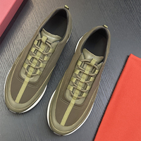 Baskets de skate rétro pour hommes, style de luxe de créateur, originales, en cuir véritable pleine fleur de vache, à lacets, pour affaires et loisirs