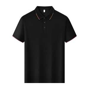 เสื้อเชิ้ตแขนสั้นสีทึบสำหรับผู้ชาย สีกรมท่า ผ้าโพลีเอสเตอร์ ระบายอากาศได้ดี ชุดลำลองสำหรับธุรกิจทีโย - Product Image 3