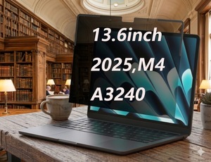Magnetic Privacy <b>Screen</b> <b>Protector</b> For MacBook Air 2025 13.6 inch M4 A3240 Removable <b>Laptop</b> Privacy Scree - Product Image 1
